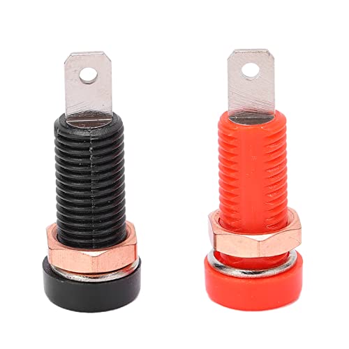 Bananenstecker, Bananenbuchse, 4 Mm, Messing, Abs, 10 Stück, Bananenstecker, Messing, 4 Mm/0,2 Zoll, Lochisolierung, Maximale Isolierung, 24 A, Buchsenstecker, Weiblich, 30 V–60 Bananenstecker, Bananenbuchse, 4 Mm, Messing, Abs, 10 Stück, Bananenstecker, Messing, 4 Mm/0,2 Zoll, Lochisolierung, Maximale Isolierung, 24 A, Buchsenstecker, Weiblich, 30 V–60 von Yctze