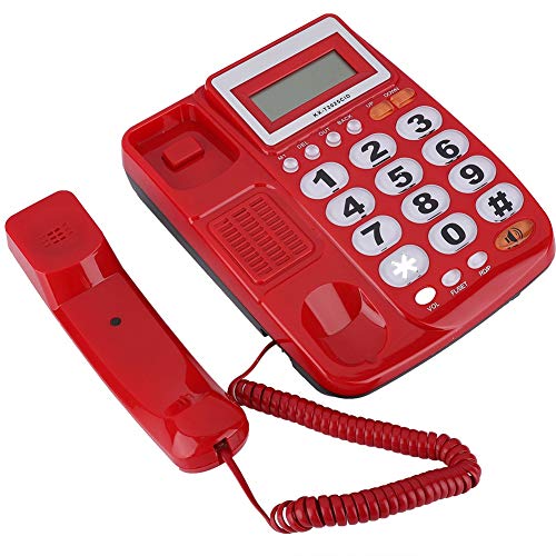 Desktop Corded Festnis (Rot) von Yctze