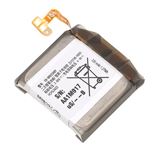 EB BR820ABY Akku für 44 Mm Galaxy Watch Active 2 SM R820 SM R825, Ersatz-Lithium-Ionen-Akku für Smartwatch, 1,27 Wh 330 MAh 3,85 V, Eingebauter Mikrochip EB BR820ABY Akku für 44 Mm Galaxy Watch Active 2 SM R820 SM R825, Ersatz-Lithium-Ionen-Akku für Smartwatch, 1,27 Wh 330 MAh 3,85 V, Eingebauter Mikrochip von Yctze