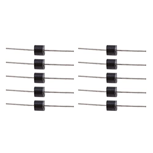 Gleichrichterdioden 10A10 Diode 1000 V 50 Stücke 10A10 1000 V 10A Hochspannungsgleichrichterdiode Gleichrichterdioden Dioden Diode Axial Siliziumgleichrichtung von Yctze