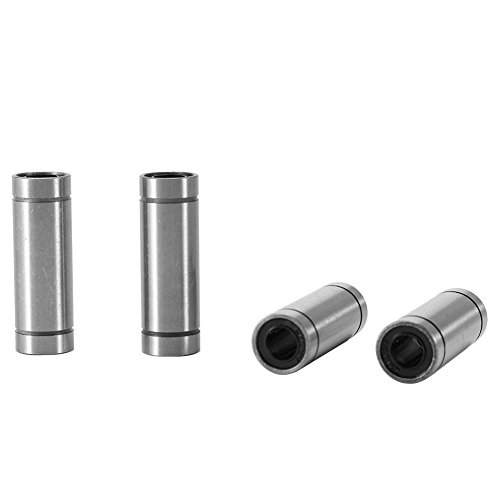 Gleitlagerbuchse Kugel Linear 6 Stück LM8LUU Lange Linearkugellager für 8 Mm Stange 3D-Drucker CNC-Teile Teile Bewegungsbuchse Geschirmte Schiene von Yctze
