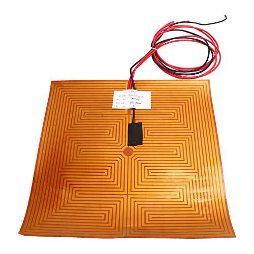Hochleistungsheizungskissen 300 X 300 Mm für 3D-Drucker mit Schnellem Heizung und Starkem Klebstofffilm (DC12V 400W) von Yctze