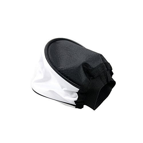 Kamera Blitzdiffusor Softbox Light Reflektor mit Befestigungsbandbandfalten Flach für Universelle DSLR Speedlite Blitz (Softbox & Diffusor) von Yctze