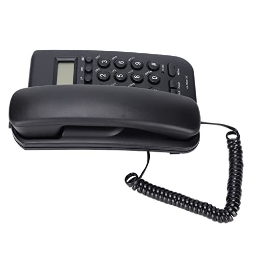 Landtelefon KX T5006CID, Schreibtisch, Wandmontage, Anruferkennung, Halbhändiges Remar-Telefon für Eingehende Anrufe mit Kleinem Verlängerungskabel für Hände, Remar-Anruftelefon Landtelefon KX T5006CID, Schreibtisch, Wandmontage, Anruferkennung, Halbhändiges Remar-Telefon für Eingehende Anrufe mit Kleinem Verlängerungskabel für Hände, Remar-Anruftelefon von Yctze