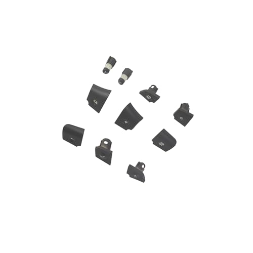 Lenkradsteuerungstasten ABS PC Material Helles Visuelles Effekt Bequeme Touch -Feeling mit Klaren Verschleiß -resistenten Symbolen füR W164 W245 W251 Ml GL B R -Klasse (GREY) von Yctze