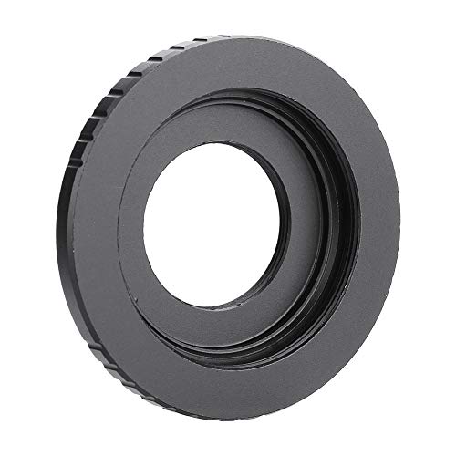 M42-C-Mount-Objektivadapter, Leichte, Langlebige Legierung, Präzisionsgefertigt, Solide Verbindung, Kompatibel mit M42-Schraubobjektiv und C-Mount-Objektiv (M42/C-M4/3) von Yctze