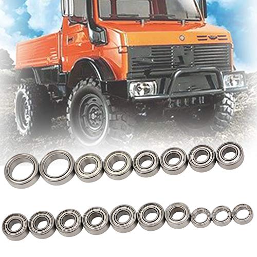 Metallversiegelter Lagerkit für CC01 /10 RC -Auto - Leichtes Zubehör in Silbergrau (Silbergrau CC0-013) von Yctze