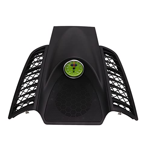 Obere Mittlere Armaturenbrettverkleidung mit Grünem Stoppuhr für 2011-2017 - OEM -Qualitätsersatz (BLACK) von Yctze