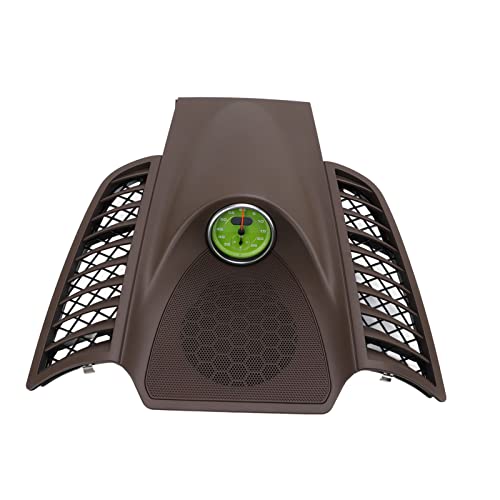 Obere Mittlere Armaturenbrettverkleidung mit Grünem Stoppuhr für 2011-2017 - OEM -Qualitätsersatz (BROWN #14) von Yctze