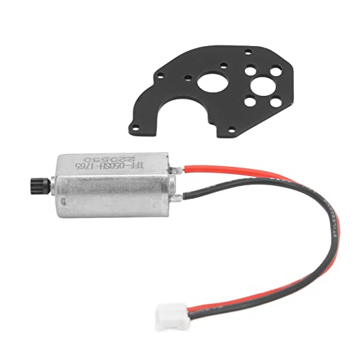 RC 050 66T Gebürstetem Motor mit Halterung für Axiale SCX24 -Upgrade für Leistung und Einfache Installation (BLACK) von Yctze