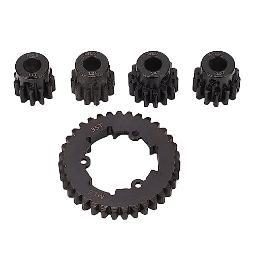 RC-Autogetriebe Stahl 35T Spurgetriebe mit 11T-14T-Ritzelrad für /5 x? Maxx 6S 8S RC-Fahrzeuge von Yctze