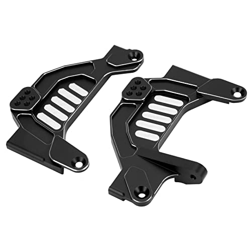 RC -Turmplatine der RC -Schockplatte Ersatz für Aluminium Legierung für Axiale SCX6 Auto Upgrade (Black) von Yctze