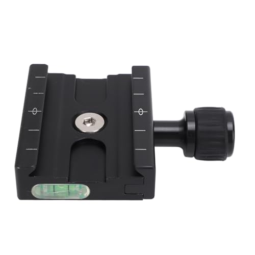 Schnellfreisetzungsklemme für Arca -Platten -Aluminium -Legierung 60 -mm -Kamera -Stativ Schnelleinlösungsklemme mit 3 Blasenpegeln 3/8 Bis 1/4 Zoll Faden Schnellfreisetzungsklemme für Arca -Platten -Aluminium -Legierung 60 -mm -Kamera -Stativ Schnelleinlösungsklemme mit 3 Blasenpegeln 3/8 Bis 1/4 Zoll Faden von Yctze