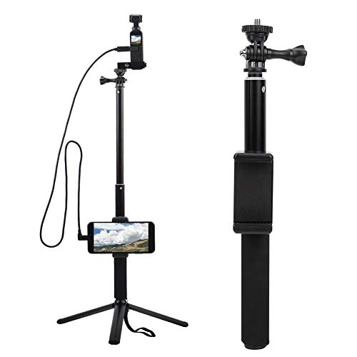 Selfie-Stick, Halterung für OSMO Pocket, Leicht, Verschleißfest für Unterwegs von Yctze