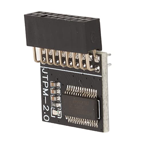Sicheres 18-Pin-TPM2.0-Modul, Verschlüsselungssicherheitsmodul mit Eigenständigem Prozessor, für mit 11, Unterstützt 64-Bit- 7, 8.1, 10. von Yctze