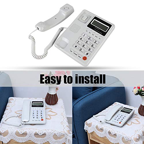 Stylish Home Hotel Kabelgeordnetes Desktop -Telefon mit Anrufer -ID, und Benutzerdefinierter Rin für den Bürogebrauch Stylish Home Hotel Kabelgeordnetes Desktop -Telefon mit Anrufer -ID, und Benutzerdefinierter Rin für den Bürogebrauch von Yctze