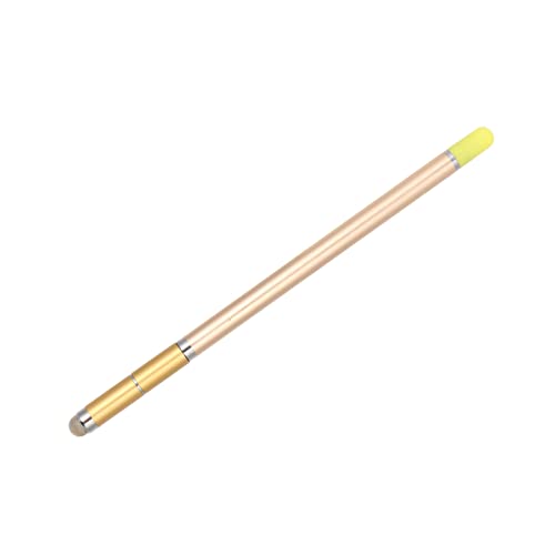Stylus-Stift für Touchscreen, Touchscreen-Stift, Stylus-Stift, 4-in-1, Verschleißfeste Faserspitze, Handy-Tablet, Malerei, Handschrift, Kapazitiver Stylus (Gold) von Yctze
