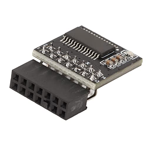 TPM 2.0 Modul 2x7P 14 Pin 2mm Platz Stabile Leistung TPM für System Sicherheitsmodul, Sicherer Verschlüsselter Speicher, Integrierter Speicher, Große Kapazität von Yctze