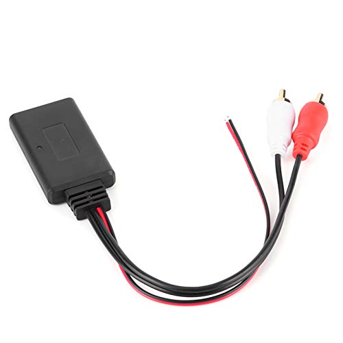 Universal Wireless Bluetooth Modul Adapter AUX Audio 2 RCA Auxiliary Cable Autoradio-Anschluss für Auto-AUX-Adapter 2 Cinch-Kabeladapter Bluetooth-Audio-Musikkabel Autoradio-Anschluss Autoradio- von Yctze