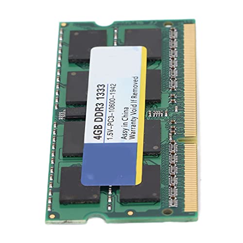 XIEDE DDR3 2 GB 600 MHz Leistungsstarker Speicher mit Schneller Reaktion, Stabiler Leistung und Schneller Wärmeableitung für Notebook-Upgrade (1333 MHz 4GB) von Yctze