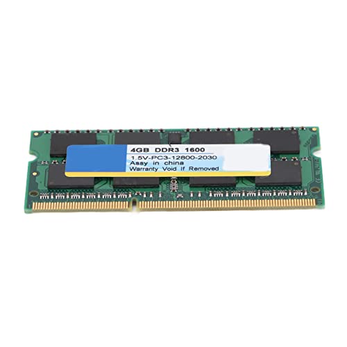 XIEDE DDR3 2 GB 600 MHz Leistungsstarker Speicher mit Schneller Reaktion, Stabiler Leistung und Schneller Wärmeableitung für Notebook-Upgrade (1600 MHz 4GB) von Yctze