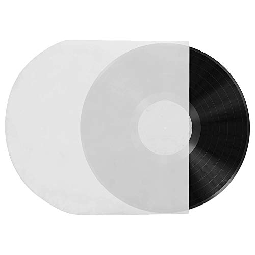 100PCS Vinyl Record Schutzhülle Antistatisches Vinyl Record Sleeves Bundle Vermeiden Sie Datenschäden, die durch Quetschen für zerbrechliche wertvolle Schallplatten verursacht Werden von Yctze