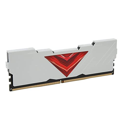 Yctze 2 X 8 GB DDR4 XMP 3600 MHz CL18-22-22-42 1,35 V Desktop-Speicher Modell PC4-28800U, Desktop-RAM Kompatibel mit 3200 MHz 3000 MHz 2933 MHz 2666 MHz 2400 MHz und 2133 MHz (Weiss) von Yctze