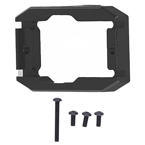 Yctze Aluminium -Servo -Halterung für /18 TRX4M RC Auto Leicht, Einfach Installieren Metall Upgrade (Black) von Yctze