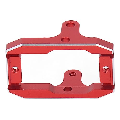 Yctze Aluminium -Servo -Halterung für /18 TRX4M RC Auto Leicht, Einfach Installieren Metall Upgrade (Rot) von Yctze