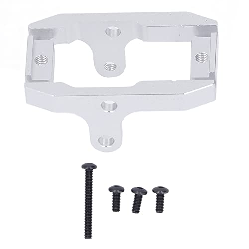 Yctze Aluminium -Servo -Halterung für /18 TRX4M RC Auto Leicht, Einfach Installieren Metall Upgrade (Silver) von Yctze