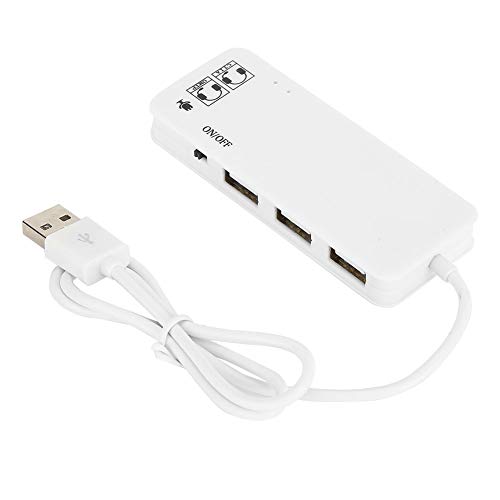 Yctze Externe Soundkarte, USB-Adapter mit 2 X Kopfhörer- und 1 X Mikrofonanschluss, 3 X USB 2.0-Stereo-Soundkarte für PC, Laptops, Desktops, Tablets für Ultrabooks, 2 Kopfhörer und 1 von Yctze