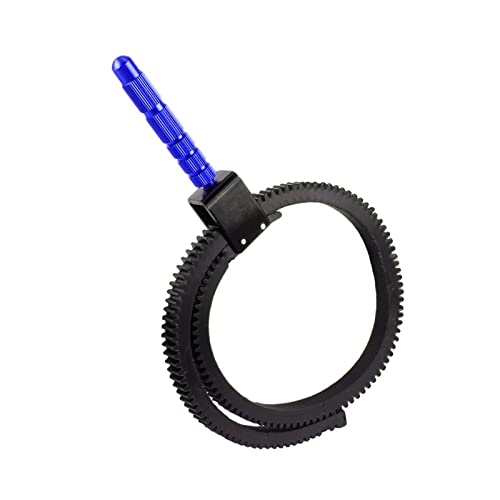 Yctze Flexible Gear Belt Gürtel Ring für DSLR-Kamera, Follow-Focus-Zoomobjektiv Verstellbarer, manueller, Flexibler Zahnkranzgürtel von Yctze