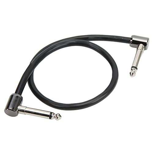 Yctze Gitarren-Patchkabel, Gitarrenpedalkabel, 40 Cm, Effektkabel, Metallstecker, Übertragungskabel, E-Gitarrenkabel, E-Gitarren-Zubehör für Folk-E-Bass Yctze Gitarren-Patchkabel, Gitarrenpedalkabel, 40 Cm, Effektkabel, Metallstecker, Übertragungskabel, E-Gitarrenkabel, E-Gitarren-Zubehör für Folk-E-Bass von Yctze