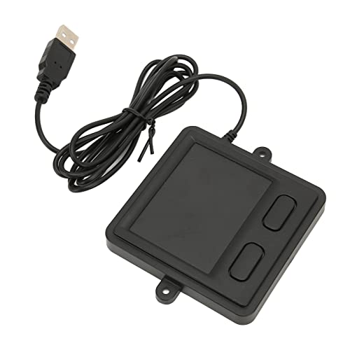 Yctze Kabelgebundenes USB-Touchpad, 2-Tasten-Design, USB-Kabel, Touchpad-Maus, Tragbares Trackpad für Laptop- und Desktop-Benutzer. Schwarz, Kleine Kabelgebundene Maus, Tragbares von Yctze