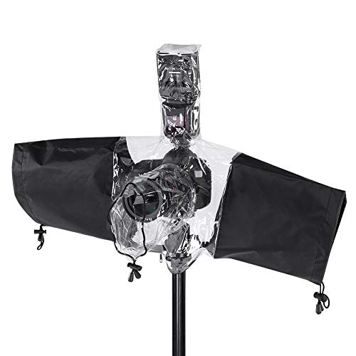 Yctze Kameraabdeckung, wasserdichter Kamera-Regenschutz für DSLR-Taschenlampe von Yctze