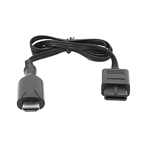 Yctze N64 zu, 3 Anzeigemodi für N64 zu HD-Multimedia-Schnittstellen-Adapterkabel, Plug-and-Play-HD-Videokonverter mit Netzkabel Yctze N64 zu, 3 Anzeigemodi für N64 zu HD-Multimedia-Schnittstellen-Adapterkabel, Plug-and-Play-HD-Videokonverter mit Netzkabel von Yctze