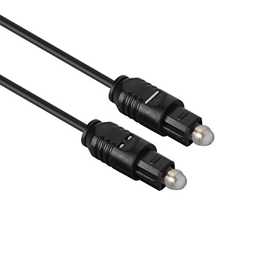 Yctze Neues OD2.2mm Digitales Glasfaserkabel für MD -DVD - Hochwertiger Sound mit M, 2 M, Längeionen (2m) von Yctze