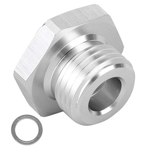 Yctze Öldrucksensor Adapter M16x1.5 auf 1/8NPT Aluminium Anschluss für Motor der GM LS Serie für Drucksensor Adapter von Yctze