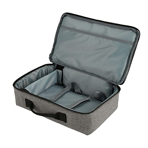 Yctze Projektortasche, Projektortasche mit Stabilem Griff, Tragbare Projektor-Tragetasche für Reisen, Grau, 13,6 X 7,9 X 4 Zoll, Robuste Nylontaschen, Tragbare Tragetasche für Reisen, Yctze Projektortasche, Projektortasche mit Stabilem Griff, Tragbare Projektor-Tragetasche für Reisen, Grau, 13,6 X 7,9 X 4 Zoll, Robuste Nylontaschen, Tragbare Tragetasche für Reisen, von Yctze