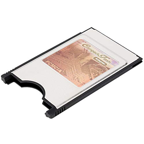 Yctze Speicherkartenleser PCMCIA-Speicherkartenleser Compact Flash PC-Kartenleser-Adapter mit Schützendem und Langlebigem Edelstahlgehäuse Plug-and-Play-Flash-Kartenleser-Adapter mit P von Yctze