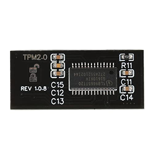 Yctze TPM 2.0 Verschlüsselung Sicherheitsmodul Remote-Karte LCP TPM2.0 Modul 20 Pin für für MSI für GC SPI TPM2.0 Motherboards für 10 8.1 7 LCP Modul 20 Pin für für MSI für von Yctze