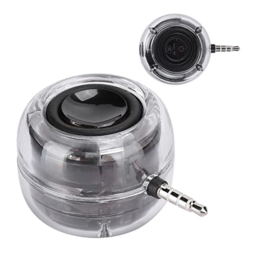 Yctze Tragbarer Lautsprecher mit 3,5-mm-Stecker, Wiederaufladbarer Hand-Musikplayer für Telefon- und Computernutzung Yctze Tragbarer Lautsprecher mit 3,5-mm-Stecker, Wiederaufladbarer Hand-Musikplayer für Telefon- und Computernutzung von Yctze