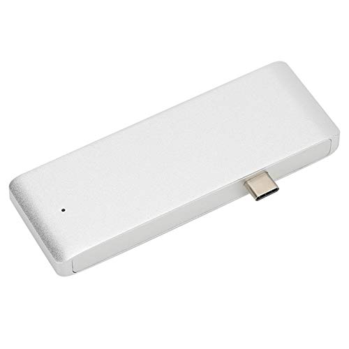 Yctze Tragbarer USB C Hub Professional Typ-C SD Hub-Erweiterungsadapter Notebook-Zubehör von Yctze