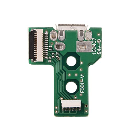Yctze USB-Ladeanschluss-Buchsenplatine, Ersatzteil für Gamecontroller, Kompatibel mit PS4, Modell JDS-030 von Yctze