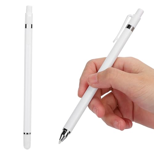 Yctze Universeller Touchscreen-Stylus-Stift, Geräuschlos, Tragbar, Digitaler Stift für Smartphones und Tablets, Hohe Empfindlichkeit, Multifunktionaler Kapazitiver Stift, Schwarz-Weiß, von Yctze