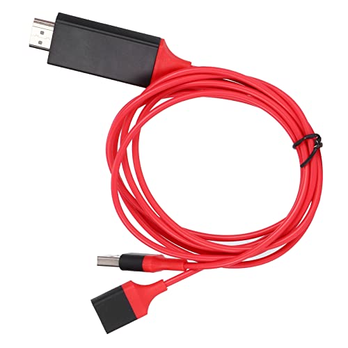 Yctze Universelles 1080P HDTV AV-Adapterkabel – Handy-zu-TV-Anschluss für Alle Geräte – Tablet- und Handy-Spiegelungskabel Yctze Universelles 1080P HDTV AV-Adapterkabel – Handy-zu-TV-Anschluss für Alle Geräte – Tablet- und Handy-Spiegelungskabel von Yctze