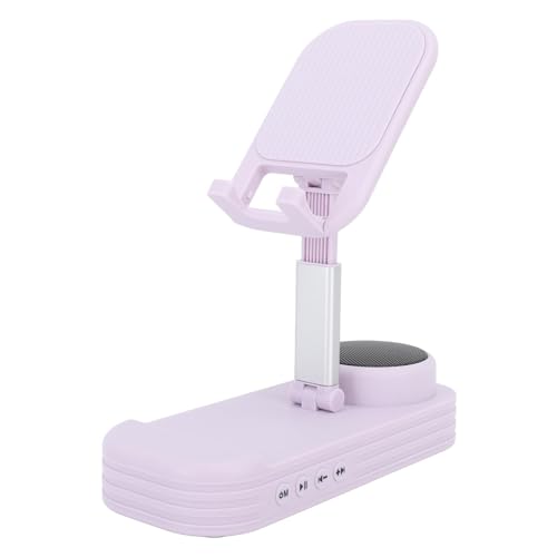 Yctze Vielseitiger Lautsprecherstand und Handyhalter für Schreibtisch - -Tablet und Telefonständer mit ABS Material. (Purple) von Yctze
