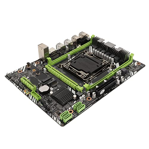 Yctze X99 D4 LGA 2011-Pin-Motherboard, DDR4-Zweikanal-Computer-Motherboard, Micro ATX, M.2-Festplattenschnittstelle, PCIE 3.0 16X-Grafikkartensteckplatz, 5.1-Kanal-Soundkarte von Yctze