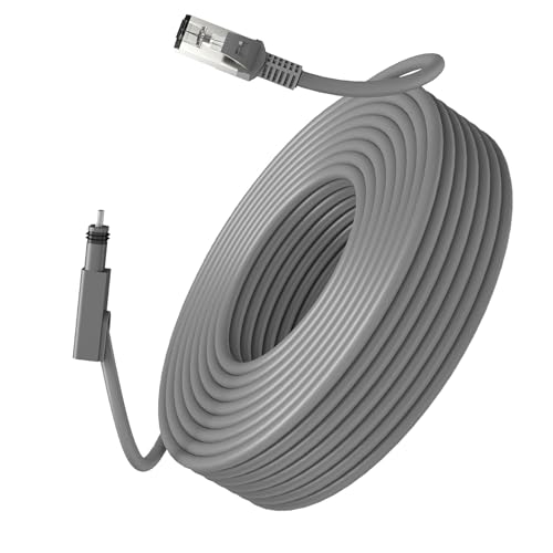 Yctze Zuverlässiger Rechteckiges Ersatzkabel -Verlängerungskabel für Gen 2 V2 Internetkonnektivität (75ft/23 m) von Yctze