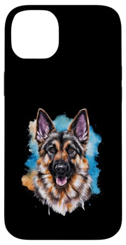 Deutscher Schäferhund im Wasserfarben Stil Hülle für iPhone 14 Plus Deutscher Schäferhund im Wasserfarben Stil Hülle für iPhone 14 Plus von !!!Yeah Deutscher Schäferhund Designz